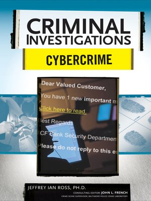 cover image of Cybercrime